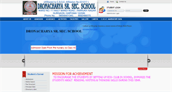 Desktop Screenshot of dronacharyaschool.org